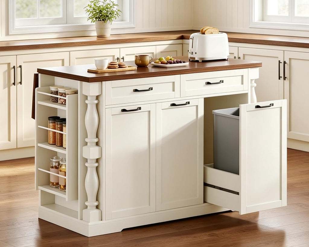 Rolling Kitchen Island Storage Cart