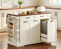Rolling Kitchen Island Storage Cart