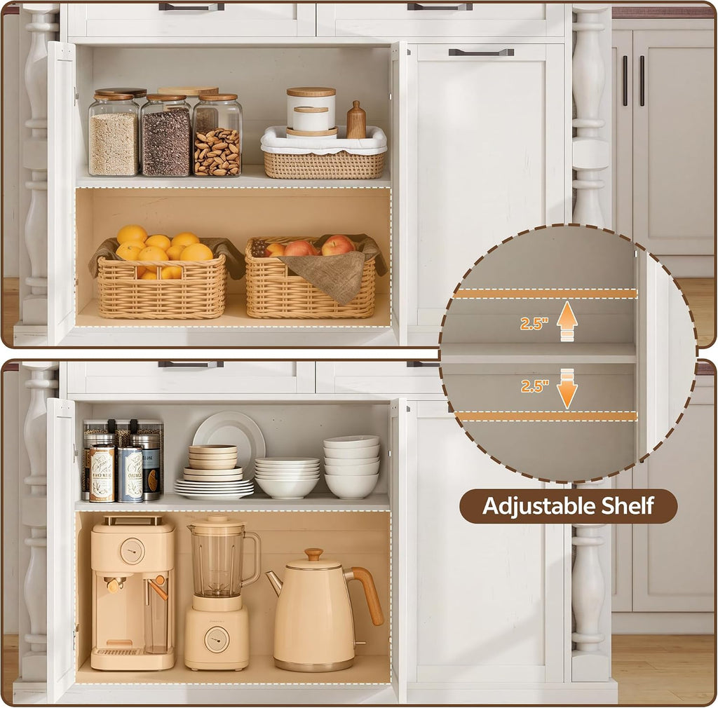 Rolling Kitchen Island Storage Cart