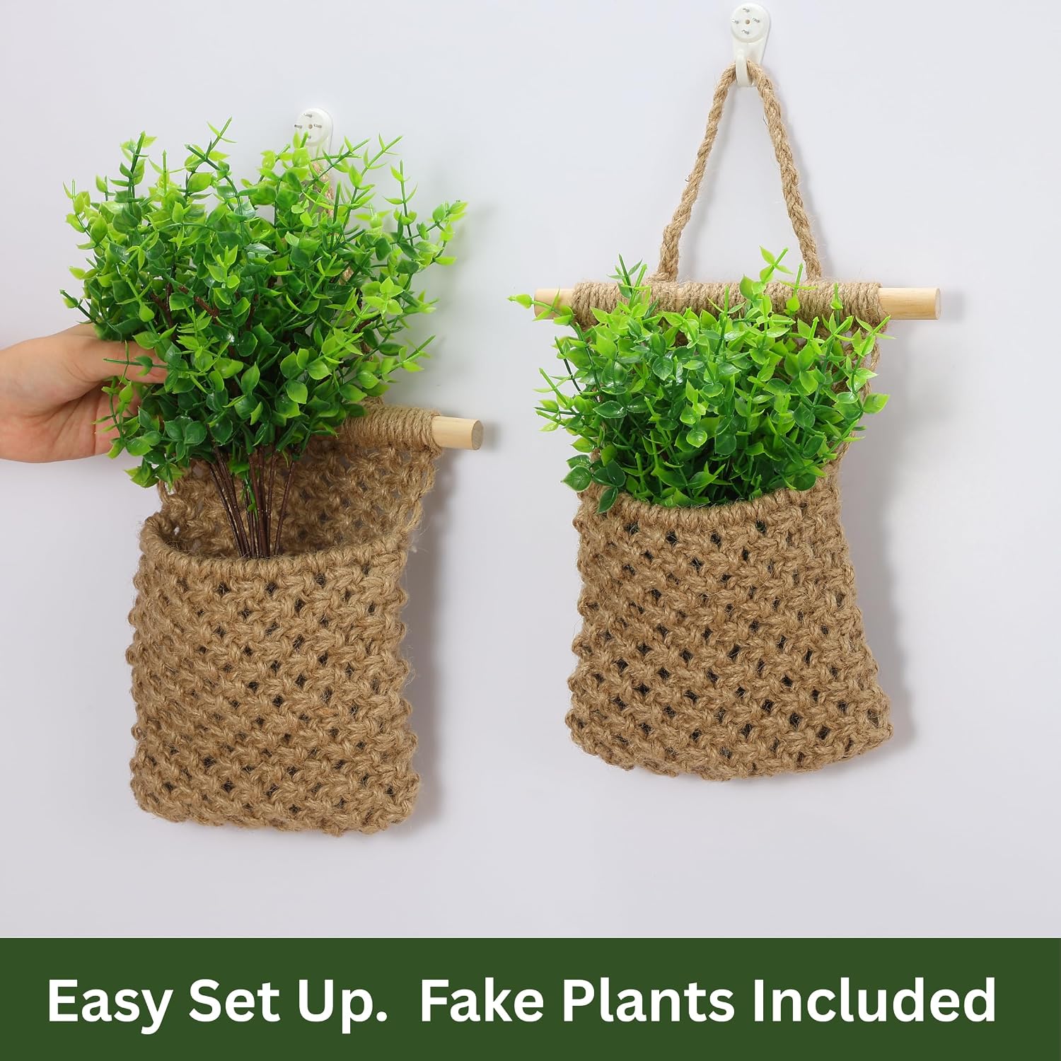 Macrame Wall Hanging Plant Decor Set