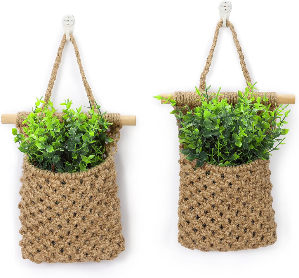 Macrame Wall Hanging Plant Decor Set