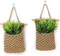 Macrame Wall Hanging Plant Decor Set